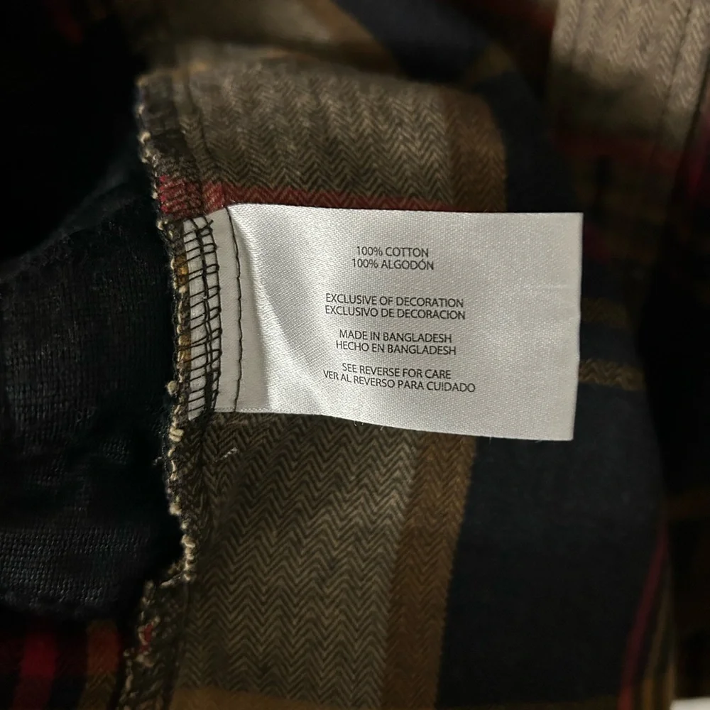 Orvis Plaid Flannel Shirt